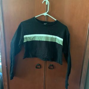 Long sleeve, Crop top